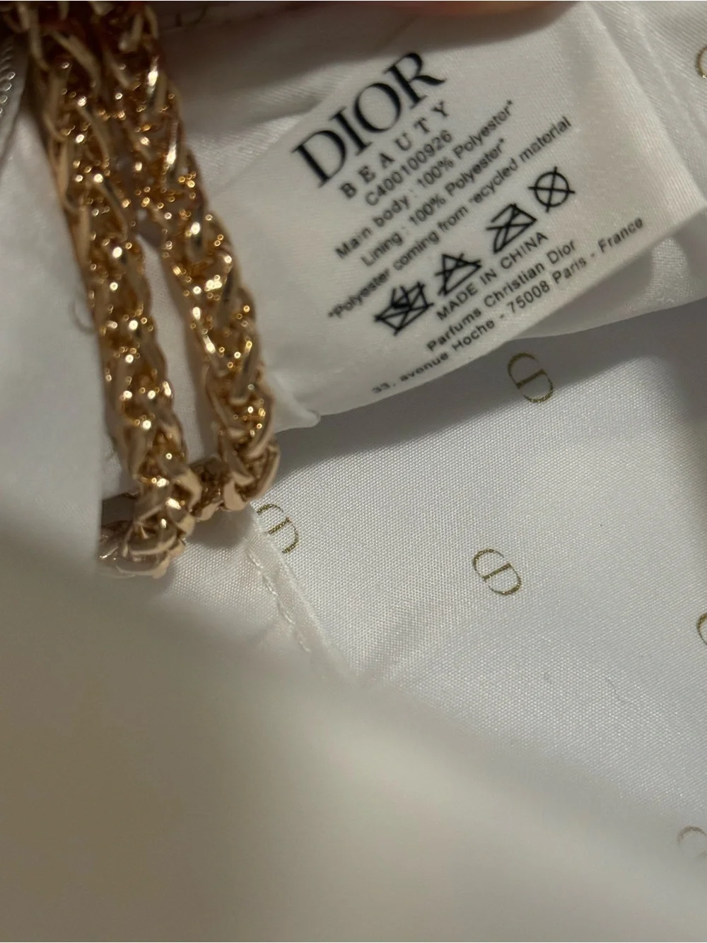 Dior elegant white